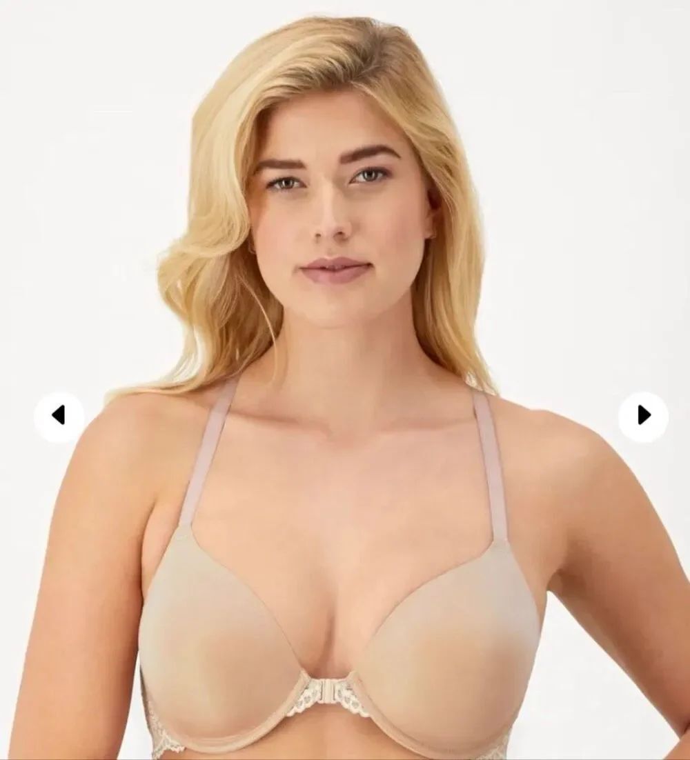 D21 Maidenform racerback tan bra size 36DD 07112